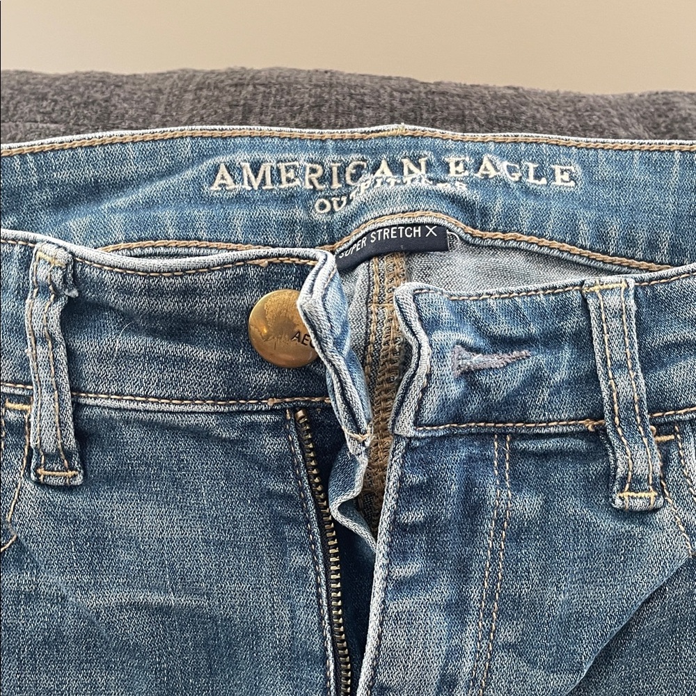 American Eagle Outfitters Blue Skinny Jeans
